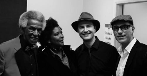 After the concert with Lil' Jimmy Reed, Francesco and Vincenzo Virgillito