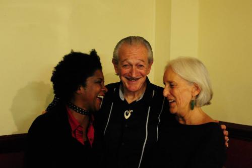 With Charlie Musselwhite and his lovely wife